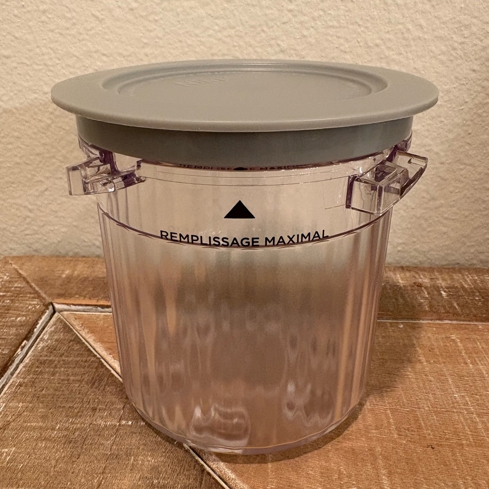 Ninja Creami Breeze Replacement Pint With Gray Lids NC200 & NC100 series Cups